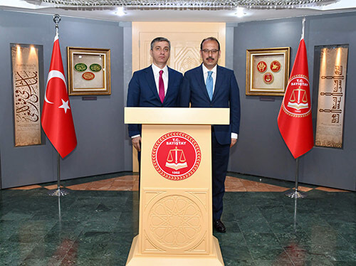 Azerbaycan Sayıştayı Başkanı ve Beraberindeki Heyet Sayıştayı Ziyaret Etti