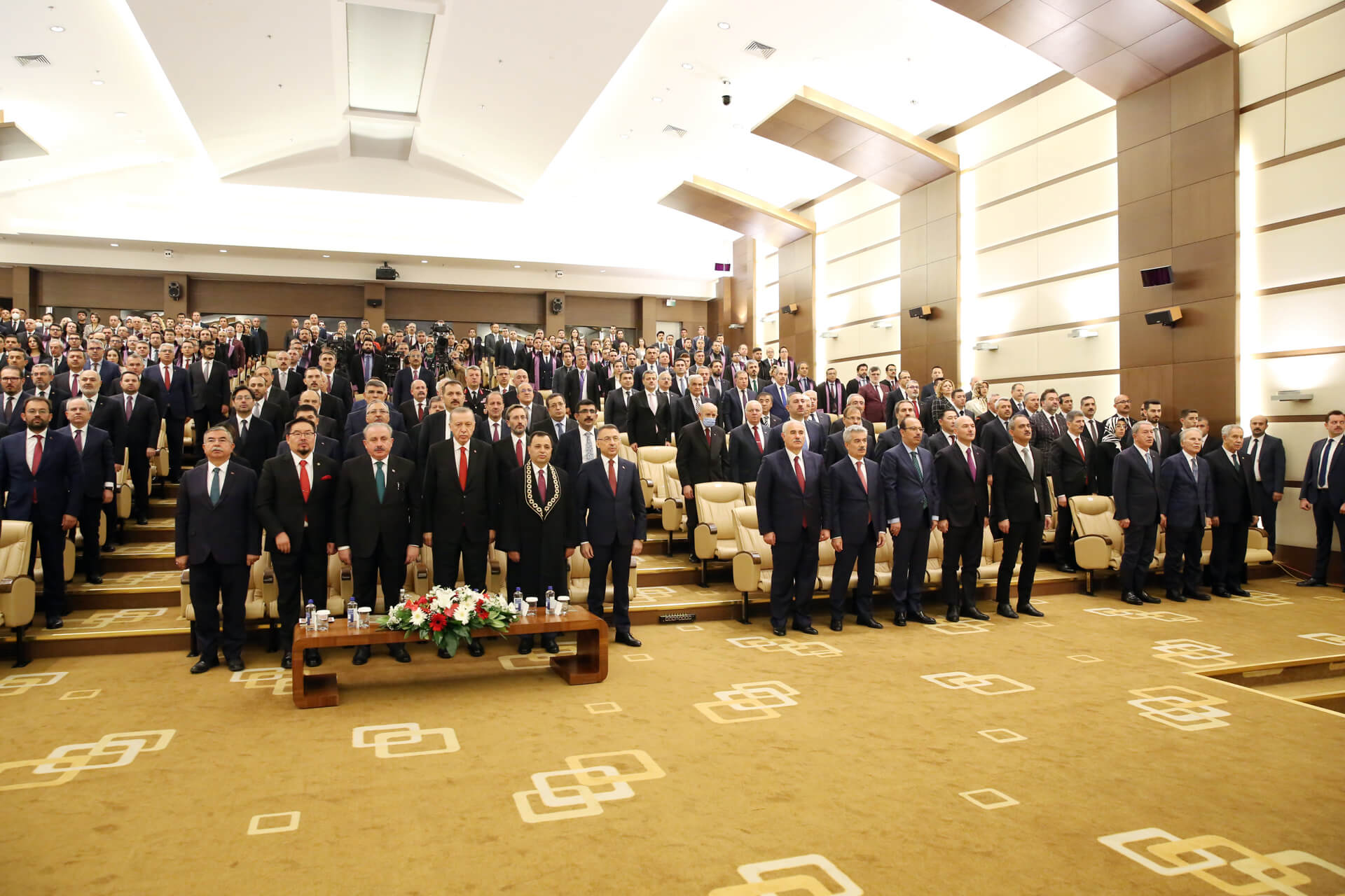 Sayıştay Başkanı Metin YENER, Anayasa Mahkemesinin Andiçme Törenine Katıldı